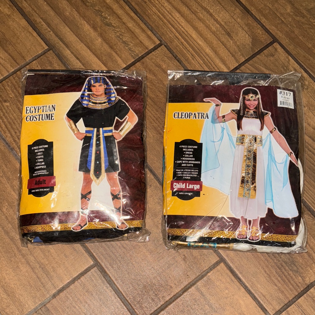 Couples Egyptian Costumes